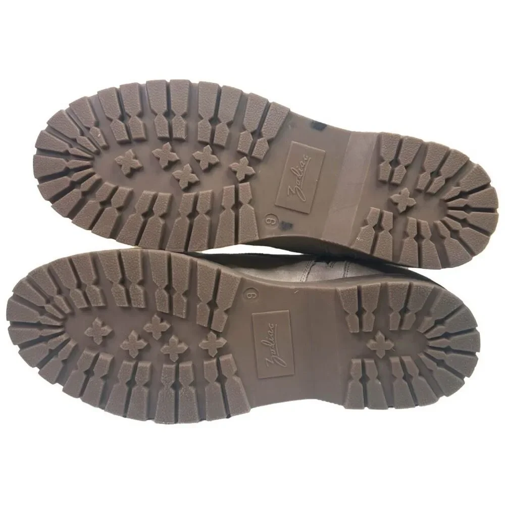 Zodiac Suede Bruna Booties - Size 9 - Fog